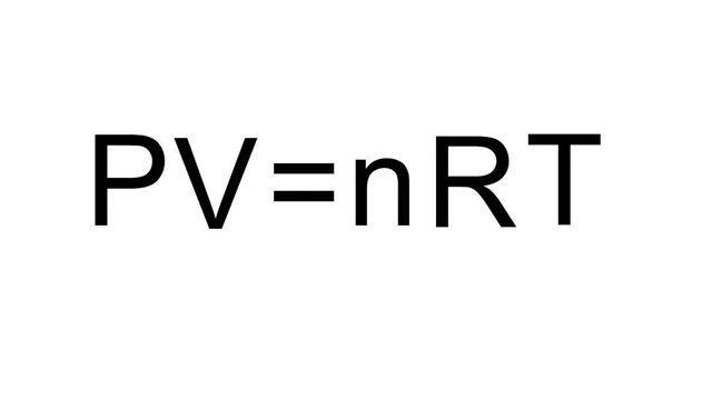 PV = nRT